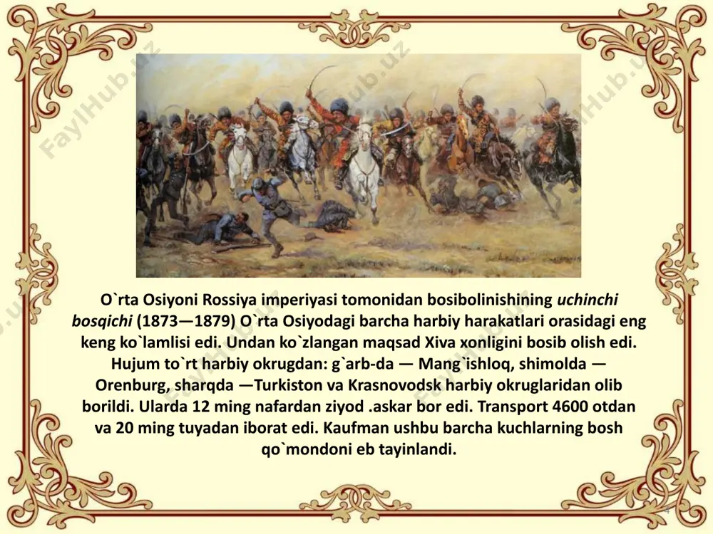 rossiya imperiyasi tomonidan xiva xonligining bosib olinishi - Page 4