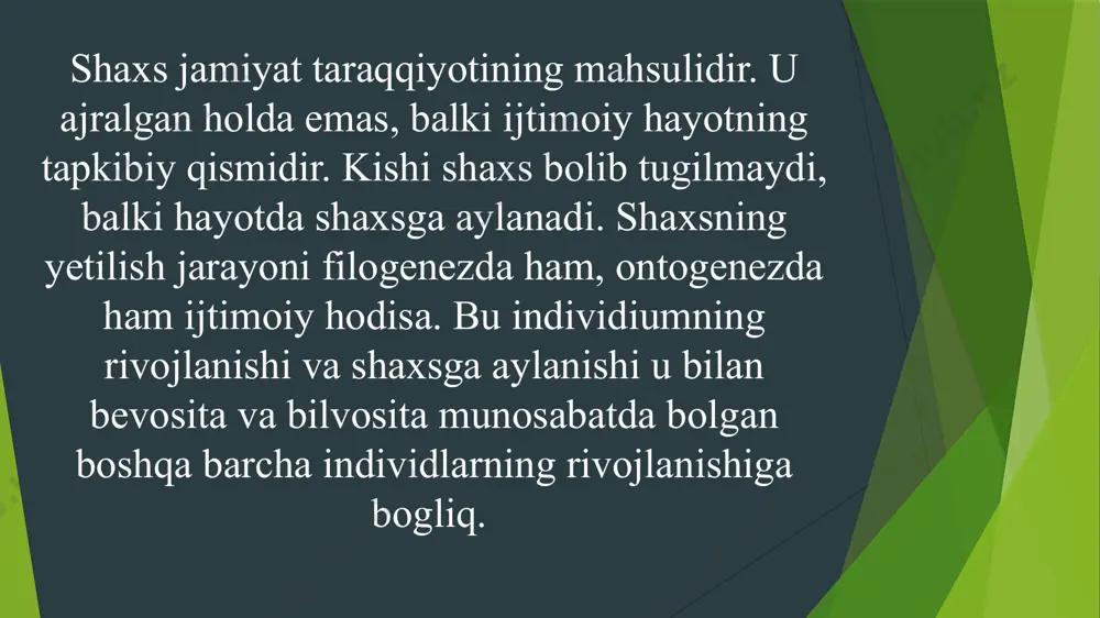 shaxsning jamiyatdagi o'rnini tushunish - Page 3