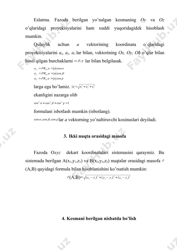 fazoda koordinatalar metodi - Page 5