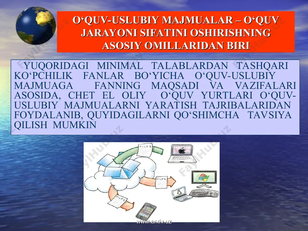 o'quv-uslubiy majmualar – o‘quv jarayoni sifatini оshirishning asоsiy оmillaridan biri - Page 4