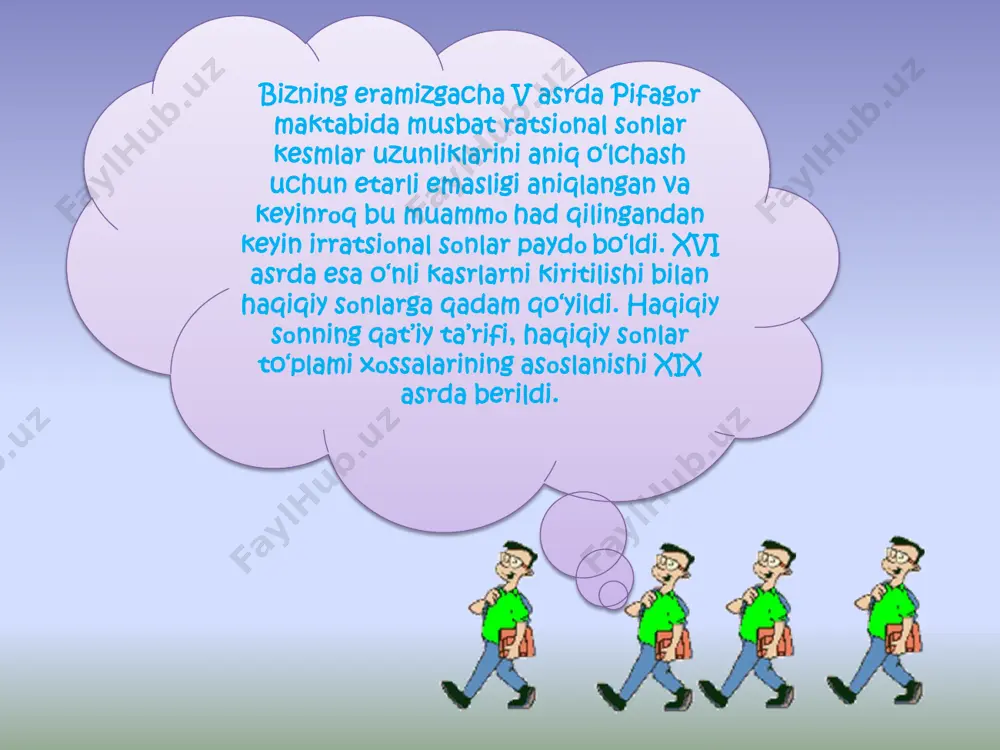kasr sonlarni vujudga kelishi. kasr sonlar ustida amallar. - Page 4