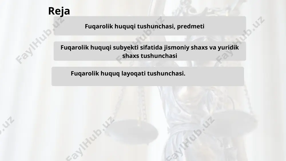 fuqarolik huquqi tushunchasi - Page 2