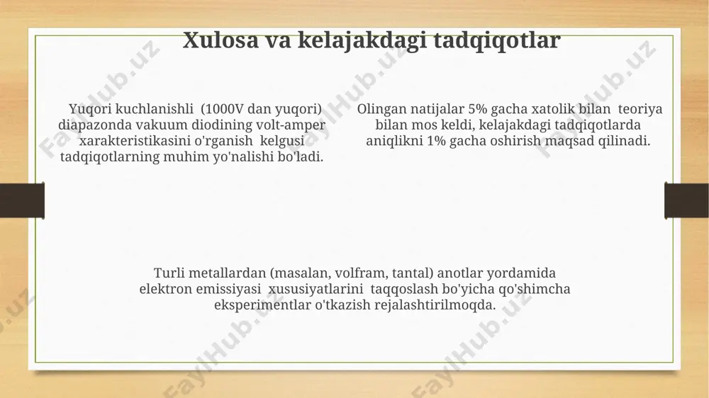 vakuumli diodning volt-amper xarakteristkasini o'rganish - Page 4