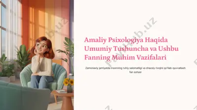 amaliy psixologiya haqida — PDF