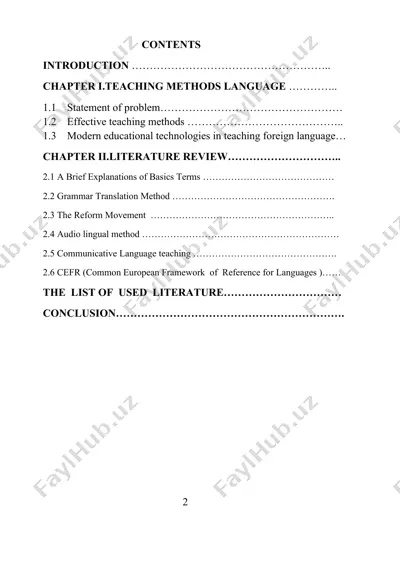 approaches and methods in teaching english language — DOC