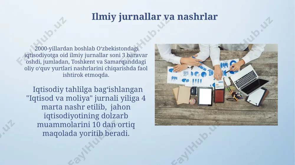 tvor iqtisodiyoti “xulq-atvor iqtisodiyoti” 2000-yillardan boshlab dunyoning rivojlangan mamlakatlari, jumladan aqsh va yevropa ittifoqi davlatlarida keng qo‘llanila boshlandi va 10 dan ortiq nobel mukofoti sohiblari shu sohaga oid tadqiqotlar olib borishgan. xulq-atvor iqtisodiyoti odamlarning 70% gacha bo‘lgan qarorlarini tushuntirishda an'anaviy iqtisodiy nazariyalardan farqli o'laroq, psixologiya va neyrobiologiya prinsiplaridan foydalanadi. nazariy iqtisodiy tahlil 1970-yillardan boshlab, jahon iqtisodiyoti sohalarida, masalan, aqsh va yevropa ittifoqida, nazariy iqtisodiy tahlil o'ziga xos neo-klassik va keynsian yondashuvlarni birlashtirgan eklektik usullarni qo'llashni boshladi. nazariy iqtisodiy tahlil, 20-asrning 20-yillarida, ayniqsa, keyns maktabining paydo bo'lishi bilan, iqtisodiy jarayonlarni matematik modellashtirish orqali chuqurroq tushunishga qaratilgan yangi yondashuvni taklif qildi. statistik ma'lumotlar manbalari халқаро валюта фонди (хвф)нинг 2024 йилги ҳисоботида ўзбекистоннинг 3 та асосий иқтисодий секторлари – саноат, қишлоқ хўжалиги ва хизмат кўрсатиш соҳаларига оид, миллий ва жаҳон валютасидаги 10 дан ортиқ статистик кўрсаткичлар келтирилган. жаҳон банкининг маълумотлар базасида ўзбекистон бўйича 2000 йилдан 2022 йилгача бўлган даврни қамраб олган, 50 дан …