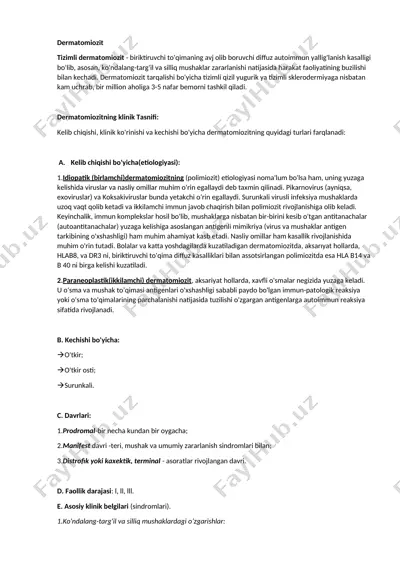 dermatomiozit — DOCX
