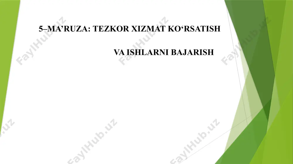 0 v dan yuqori * shchit, elektr uskuna, o‘lchov asbobi joylashgan shkaf, boshqaruv pulti va boshqa uskunalar eshigini ochishga ruxsat etiladi. *elektr uskunani ko‘rib chiqish jarayonida biror-bir ishni bajarish man qilinadi. * masofaga yaqinlashishga * to‘siqlar bilan jihozlanmagan xonalarga kirish man etiladi 6-35 kv kuchlanishli elektr uskunada yerga tutashish sodir bo‘lsa, xodimlarni yaqinlashish masofasi 4 m yaqinlashish masofasi 8 m yaqinlashish masofasi tarmoqni tezda o‘chirish iste’molchini boshqa tarmoqdan ulash kuchlanish ta’siriga tushib qolgan shaxsni qutqarish bunda himoya vositalaridan foydalanish zarur otq ytq kuchlanishi 1000 v dan yuqori bo‘lgan ajratgich (raz’edinitel), bo‘lgich (otdelitel), hamda o‘chirgich (vыklyuchatel) uskunalarini o‘chirish va yoqishda dielektrik qo‘lqopdan foydalanish kerak. saqlagichni qo‘yish va olishda ushbu tarmoqdan kuchlanishni o‘chirish shart. iste’molchini manbadan uzish kerak elektr tarmog‘idan kuchlanishni olib tashlovchi kommutatsion apparatlar o‘rnatilmagan elektr qurilmalarda, saqlagichni kuchlanish ostida olish va qo‘yish iste’molchini manbadan uzmasdan ikkilamchi zanjir va yoritish tarmoqlarida saqlagichni almashtirish. kuchlanish ostida saqlagichni almashtirishda foydalaniladigan himoya vositalari: 1000 …