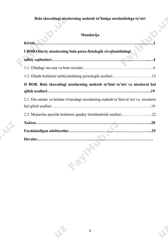 – aksariyat odamlarimizdagi loqaydlik va beparvolik kuchayib borayotganligini qayd etdilar”. hayotning asl mazmun-mohiyatini anglab yetishga o'z umri va salohiyatini bag'ishlagan allomalarimizning asarlarida sog'lom avlod tarbiyasi bilan bog'liq masalalarga alohida o'rin berilgan. agar ota-ona o’z farzandiga, uning tarbiyasiga e’tibor bermasa bu kelajakda muammolarni yuzaga chiqarishi mumkin. o’sha vaqtda esa muammolarni hal qilishga kech bo’lishi mumkin. zero, bizni chaqqan ilonning ortidan chopsak, ilon zahrining butun tanamizga yoyilishiga sababchi bo’lamiz. bu holatning oldini olish uchun ilonning ortdidan yugirish emas, uning oldini olish kerak. shunday ekan bolaga yoshligidan befarq bo’lmay, uning tarbiyasiga, ilm olishiga e’tibor berishi kerak. har bir ota-ona tarbiya berar ekan, eng avvalo, salomlashishni, kattalarni hurmat qilishni o’rgatishi kerak. chunki bejizga dono xalqimiz: “gapning boshi - kalom, odob boshi - salom.” - deb bejiz aytmagan. ota-bobolarimiz azaldan yosh avlodni chiroyli xulqli, odobli, ilmli, qobil farzand bo’lib ulg’ayishiga katta ahamiyat berishgan. agar bola noqobil bo'lib ulg’aysa, undan faqat otaonagina emas, balki el - …