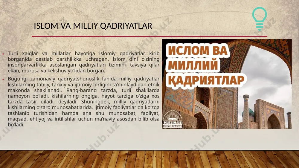 islomiy qadriyatlar - Page 3