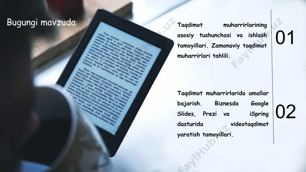 taqdimotlar yaratish instrumental vositalari - Page 3