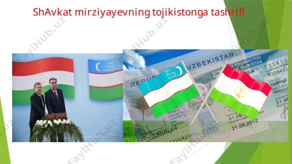 shavkat mirziyayevning ichki va tashqi tashrifi - Page 3