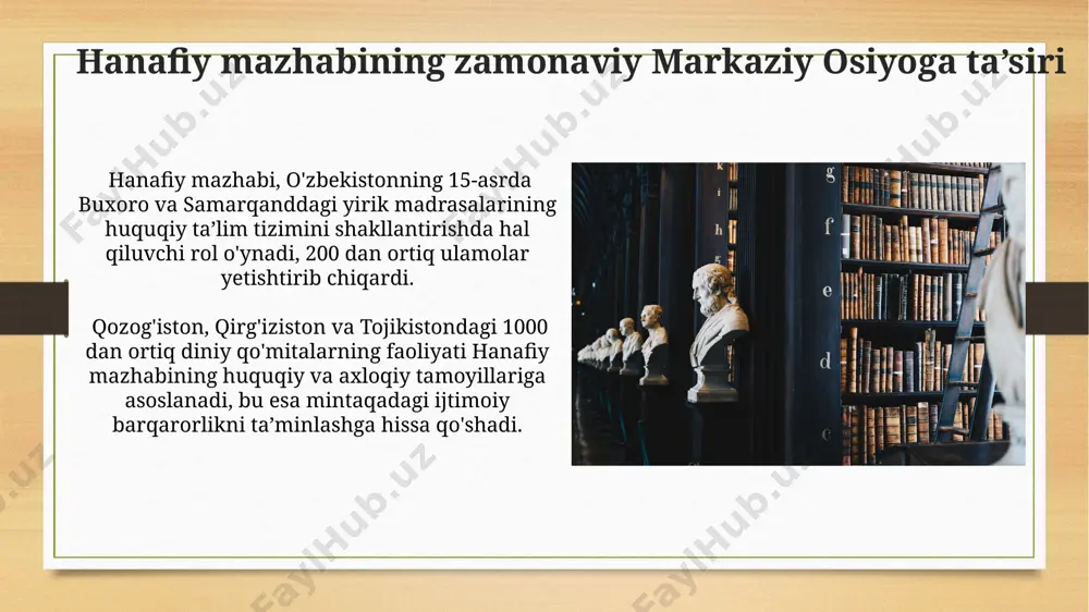 hanafiy mazhabi ta’siri markaziy osiyo tarixida - Page 3