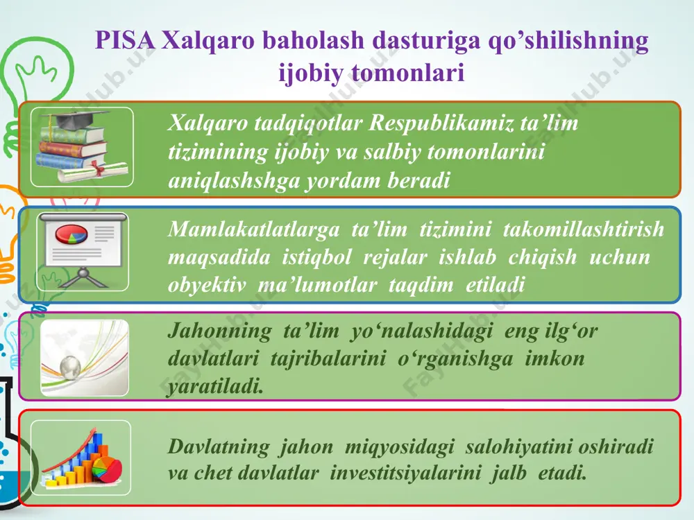 o’polonchilar (mushuk va kuchukcha)ning ko’zlari milltillardi. ota bo’lib o’tgan futbol o’yini 1:1 hisob bilan tugaganini e’lon qilib, hammasini tinchlik bilan hal qildi. necha gramm yod va necha gramm spirt uyda « kasalxona hidi » chiqishiga olib keldi? 1-daraja nima uchun gugurt qutisining yon tarafiga surilgan fosfor shu’lalanmaydi? 1-daraja fosfor va uning birikmalari fosfor va uning birikmalari nima uchun oq fosfor suv solingan idishda saqlanadi? а. qorong’uda shu’lalanadi. в. suvda erimaydi. с. odatdagi haroratda yonib ketadi. d. sarimsoqpiyoz hidga ega. 2-daraja fosfor va uning birikmalari oq va qizil fosfor aralashmasiga ko’p miqdordagi uglerod sulfid erituvchisi bilan ishlov berildi. aralashmaning bir qismi erituvchida erimay qoldi. erimay qolgan cho’kma nima? а. oq va qizil fosfor aralashmasining bir qismi. в. cho’kma – bu fosforning uglerod sulfidda eritishdan hosil bo’lgan erimaydigan modda. с. oq fosfor. d. qizil fosfor. 1-daraja suvning qattiqligi quyida berilgan qaysi moddalar suvning qattiqligini yo’qotishda ishlatiladi: kaliy karbonat; osh tuzi; natriy fosfat. …