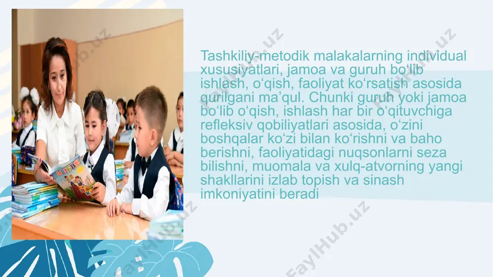 o'qituvchining pedagogik texnikaniegallash mahorati - Page 5