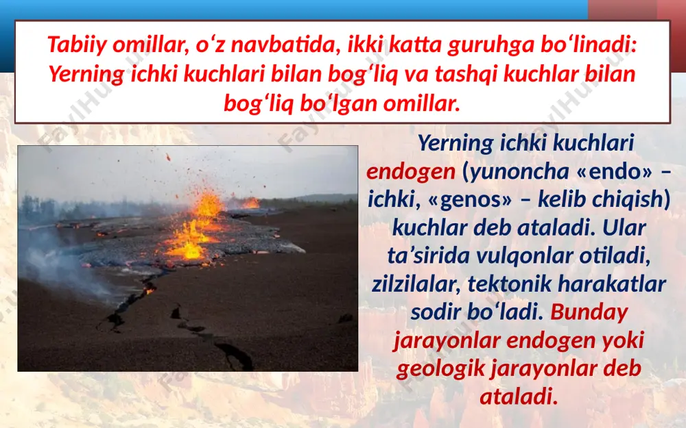 tabiiy geografik jarayonlar. 10 - sinf - Page 4