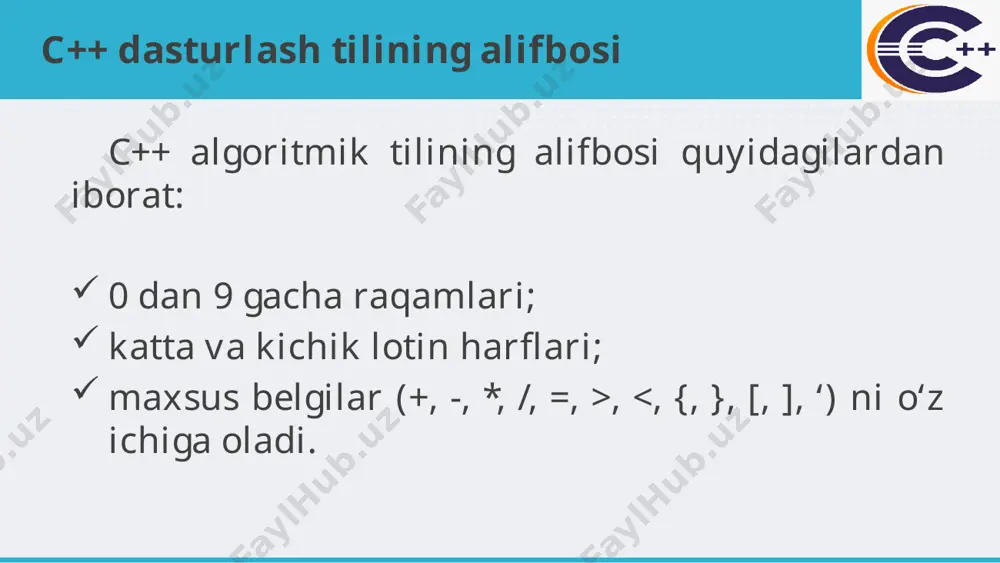 2-laboratoriya mashg’uloti. c++ dasturlash tilida tiplar va o‘zgaruvchilar - Page 3
