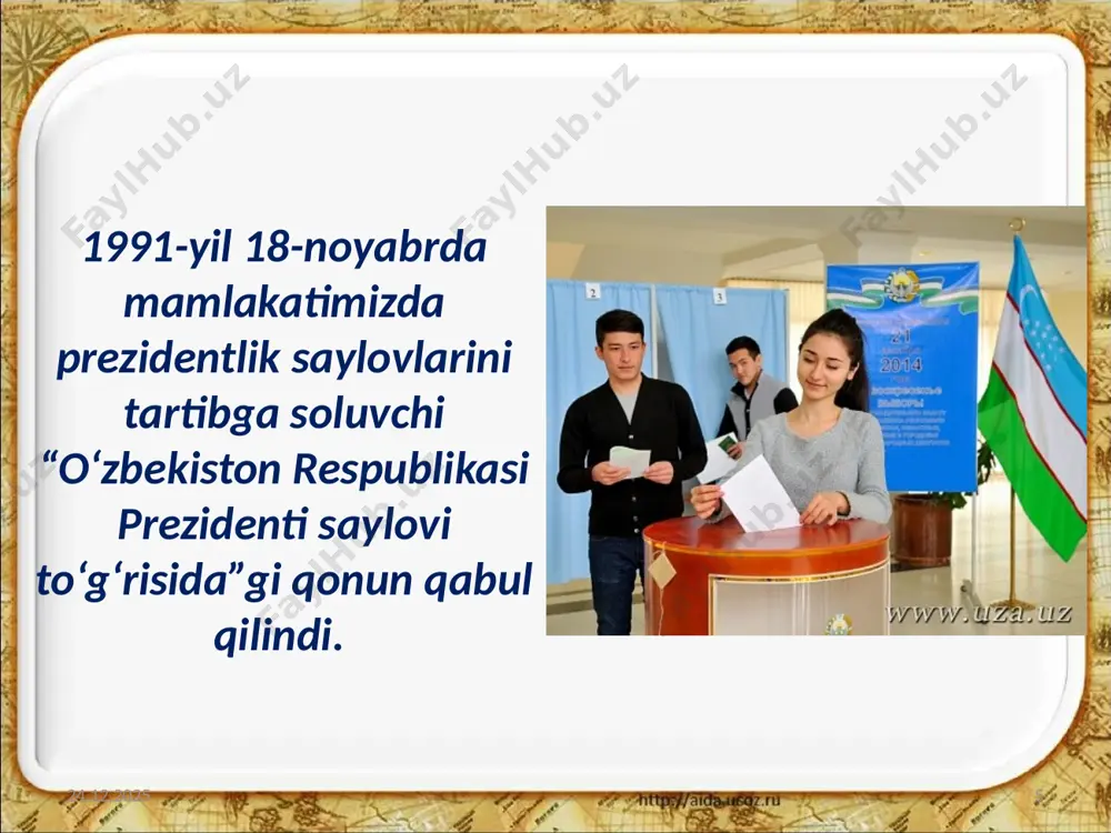 o‘zbekiston respublikasi milliy davlat chiliginining shakllanishi va ro‘yxati - Page 5