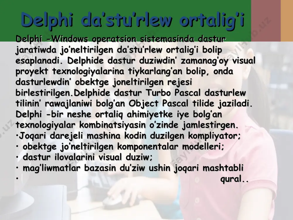 delpli da’stu’rlew ortalig’ina kiriw - Page 3