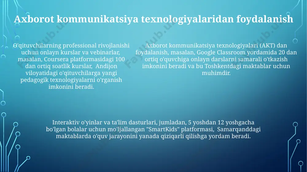 pedagogning òz ustida ishlashi - Page 5