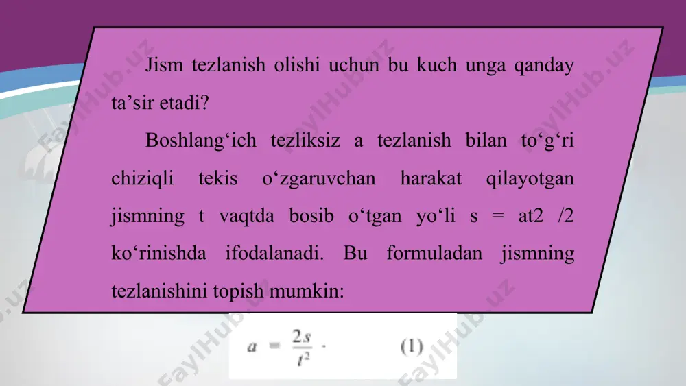 nyutonning ikkinchi qonuni 7-sinf - Page 3