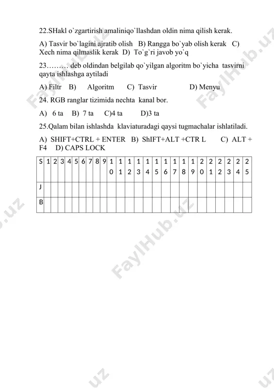photoshopda qanchadan ortiq qatlam bilan ishlash - Page 3