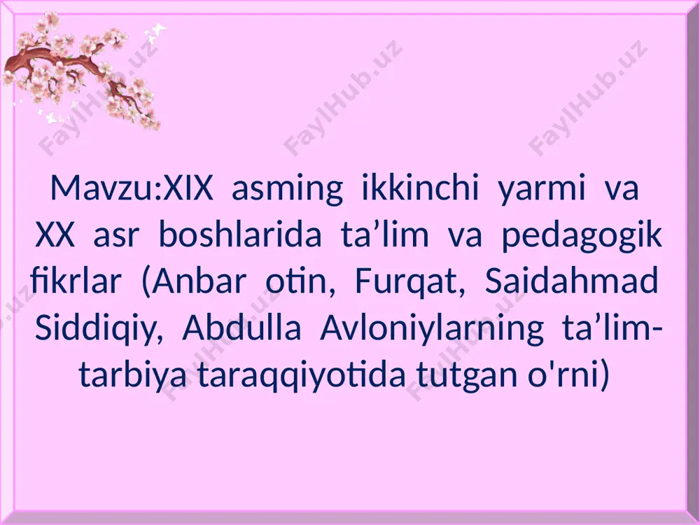 ta’lim va pedagogika fikrlari - Page 2