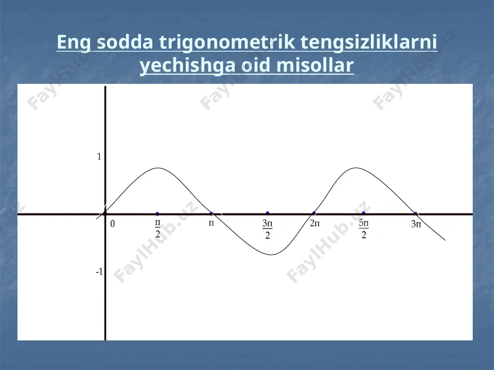 trigonometrik tengsizliklarni yechish usullari - Page 3