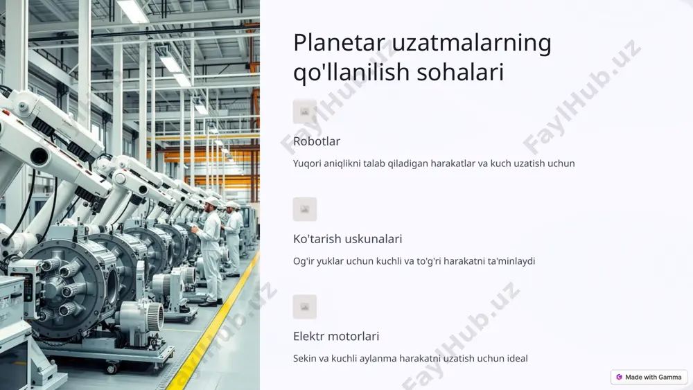planetar va to'lqinsimon uzatmalar, hamda reduktorlar - Page 5