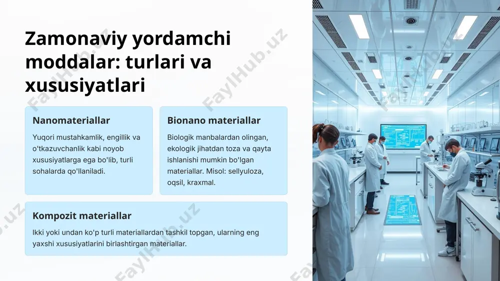 yangi yordamchi moddalar va ularni ishlab chiqaruvchi korxonalar - Page 4
