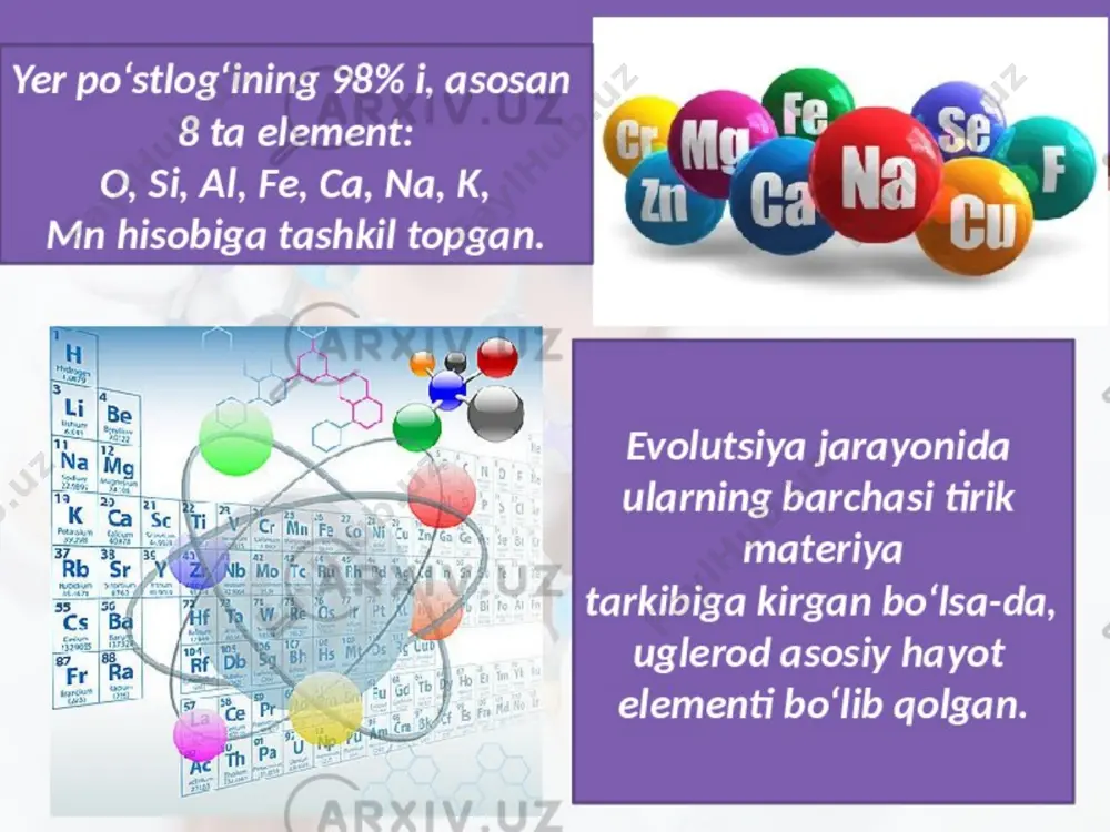 biogen elementlar - Page 3