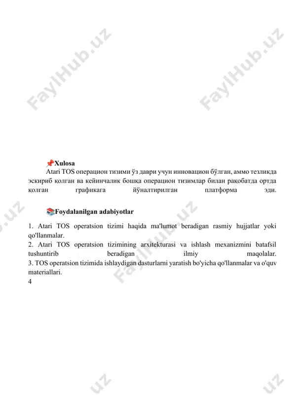 atari tos operatsion tizimi - Page 5
