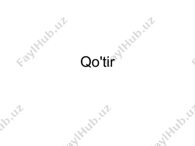 qo'zg'atuvchisi (sarcoptes scabiei) — PPT