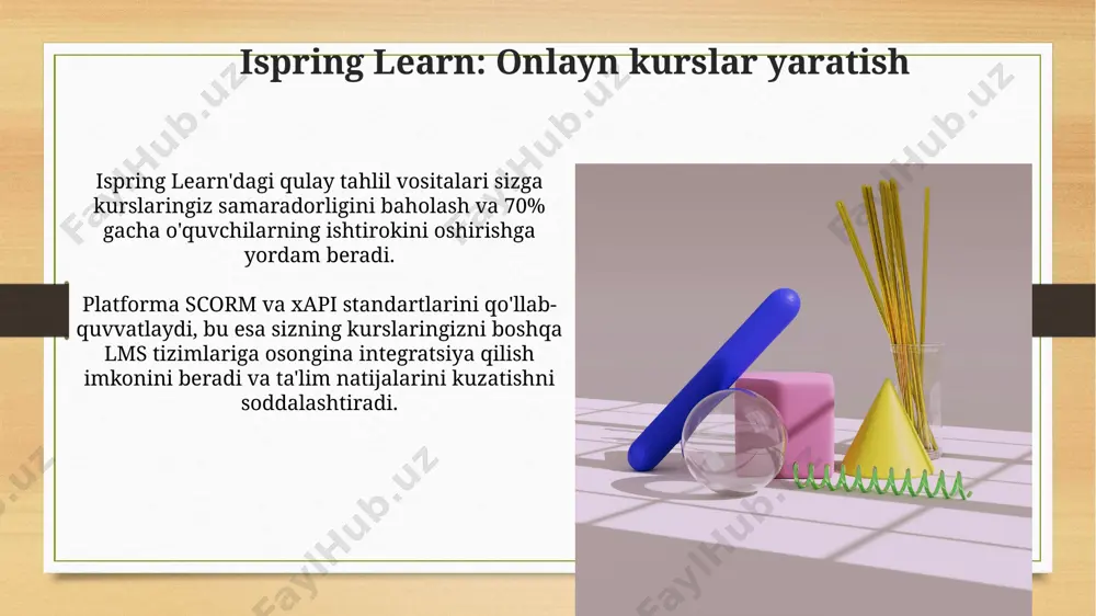 ispring dasturida test va 3d kitob yaratish - Page 5