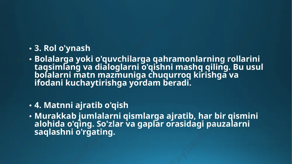 ifodali o'qishni o'rgatish - Page 3