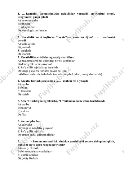 kreativlikning ahamiyati — DOCX