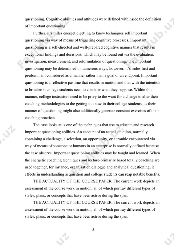 notable benefits. the actuality of the course paper. the current work depicts an assessment of the course work in motion, all of which portray different types of styles, plans, or concepts that have been active during the span. the actuality of the course paper. the current work depicts an assessment of the course work in motion, all of which portray different types of styles, plans, or concepts that have been active during the span. the aim of the course paper seeks to figure out the role of case study pedagogical technology for the development of communicative competence, as well as modern pedagogical technologies in the formation of students’ communicative competence and the usage of modern technologies in the formation of communicative competencies in the process of teaching foreign languages as the basis of an innovative approach to learning. in accordance with this goal, the following tasks of this work are …