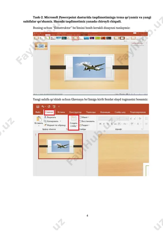 microsoft powerpoint dasturi - Page 4