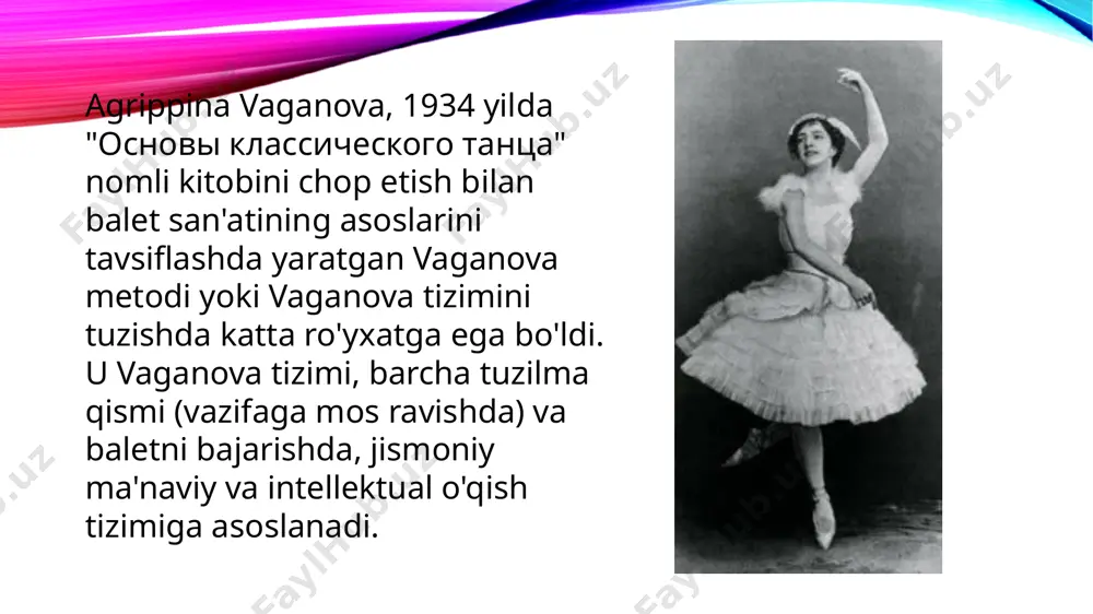 agrippina yakovlevna vaganova hayoti va ijodi - Page 5
