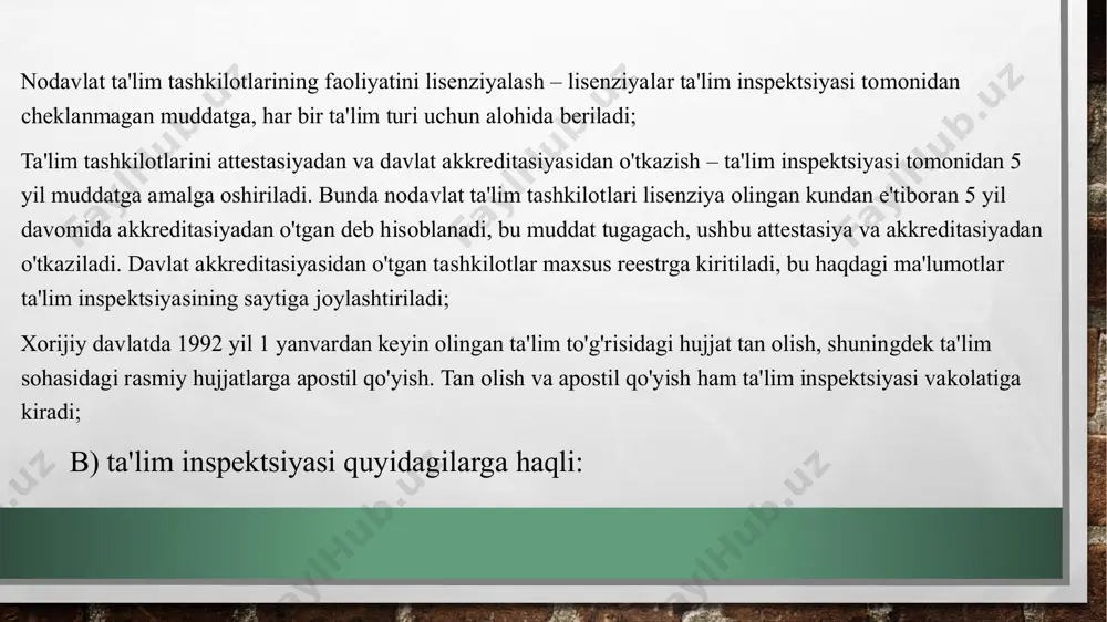 o'zbekiston respublikasida ta'lim sohasida amalga oshirilgan ishlar - Page 5