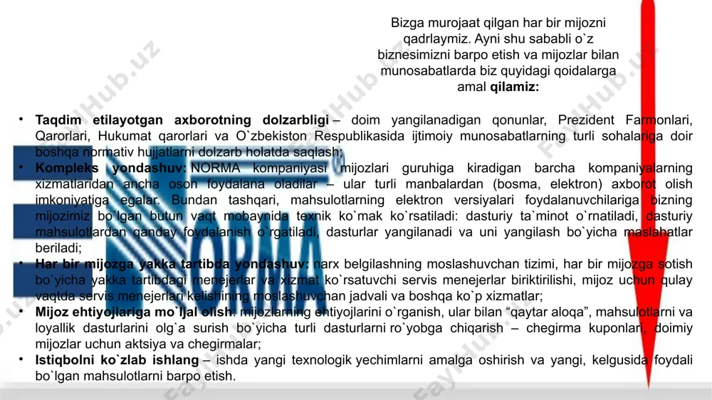 rni hal qilish, xodim va tashkilot o`rtasida to`g`ri o`zaro munosabatni yo`lga qo`yish, kasaba uyushmalari va mehnat inspektsiyalari bilan muloqot qilish – “kadrlar bo`yicha maslahatchi” emtdan foydalanilsa, bularning hammasi ancha oson bo`ladi. alohida amaliy tusdagi katta miqdordagi ma`lumotlar kadrlar bo`limi xodimlarini ortiqcha stressdan xalos etadi. bundan tashqari, tizim kadrlar bo`limi mutaxassislari uchun hujjatlar namunalari va ularni rasmiylashtirish bo`yicha bosqichma-bosqich yo`riqnomani saqlaydi. buxgalter va moliyachiga amaliy buxgaltyeriya juda katta miqdordagi amaliy yo`riqnomalar va qo`llanmalar bilan onlayn rejimdagi to`liq elektron entsiklopediya. ushbu dastak yordamida siz normativ hujjatlar to`g`risida aniq va dolzarb axborot va har xil hisob-kitoblarning batafsil namunalariga ega bo`lgan holda buxgalteriya hisobi voqeligiga oson mo`ljal olishingiz mumkin. amaliy soliq solish “soliq qonunchiligi” so`z birikmasi ko`pchilikni cho`chitishi mumkin, biroq faqat ushbu emt foydalanuvchilarini emas. normativ hujjatlarni amaliy jihatdan to`liq va batafsil tushuntirish, imtiyozlar to`g`risida axborot va hisob-kitob namunalari bilan soliqlarni hisoblab chiqarish va to`lash bo`yicha bosqichma-bosqich qo`llanma sizga ehtimoliy xatarlarni kamaytirish va talay …