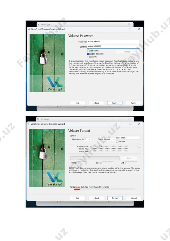 truecrypt yordamida ma'lumotlarni shifrlash - Page 3