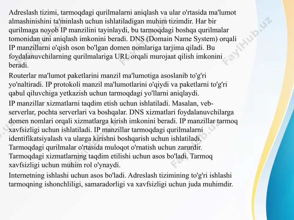 internetda adreslash tizimi - Page 5