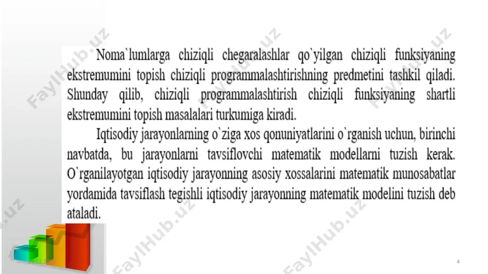 р чораклар, t ҳуқуқбузар- ликлар сони, ŷ 1375672,701380,253-5,25327,59292796,391 2371673,625406,844-35,8441284,7636695249,391 3869674,548943,184-74,1845503,325235862,891 41015675,472966,03548,9652397,55164112476,391 5357676,396383,948-26,948726,194704104086,891 6471677,320410,53960,4613655,5567143524,391 7992678,244946,88045,1202035,850597578,141 81020679,167969,73050,2702527,03268115855,141 9390680,091387,6432,3575,5545062483882,641 10355681,015414,234-59,2343508,66676105381,391 11992681,939950,57541,4251716,047297578,141 12905682,863973,426-68,4264682,0627450793,891 13461683,786391,33869,6624852,7385147796,891 14454684,710417,92936,0711301,1026150906,641 15920685,634954,270-34,2701174,432957780,141 16927686,558977,121-50,1212512,0945961194,391 10874,00037910,5671252743,75жами: 1-йил 2-йил 3-йил 4-йил ݁௧݁௧ଶŷെߛ௧ݕ௧െ�ȳݕ௧ 𝑅 2 =1− σ 𝑒 𝑡 2 σሺ 𝑦 𝑡 −𝑦ത ሻ 2 =1− 37911,973 1252743,75 =0,97 /docprops/thumbnail.jpeg