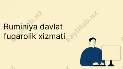 ruminiya davlat fuqarolik xizmati — PPTX