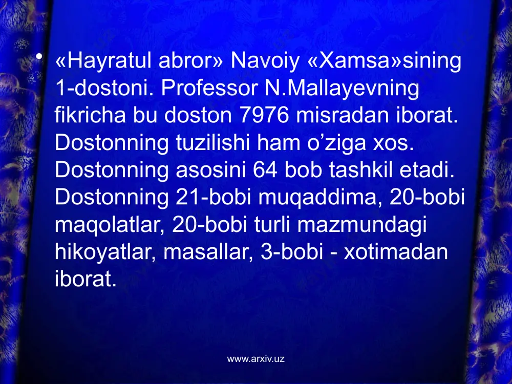 alisher navoiy hayrat ul abror - Page 3