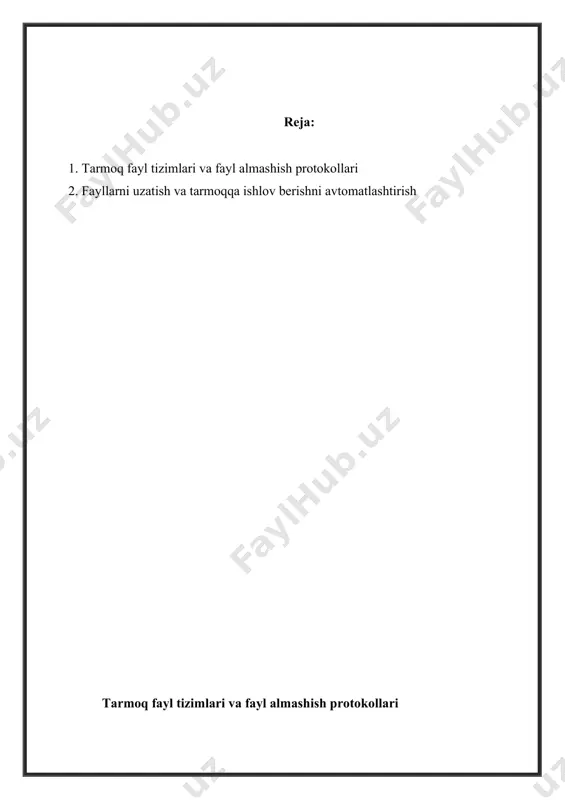 protokoli stekining tepasida ishlaydi. netware core protocol (ncp) ncp aslida netware tarmoqlaridagi mijozlar va uzoq serverlar o'rtasida boshqa xizmatlar qatorida fayl va printerga kirishni ta'minlovchi protokollar to'plamidir. ncp ipx yoki ip orqali ishlaydi. tarmoq fayl tizimi (nfs) nfs - bu sun microsystems tomonidan ishlab chiqilgan mijoz/server ilovasi bo'lib, fayllarga masofaviy kirishga ruxsat berish uchun tcp/ip da ishlaydi. nfs masofaviy protsedura chaqiruvi (rpc) aloqa usulidan foydalanadi. nfs unix/linux mashinalari tomonidan fayllarga masofaviy kirish uchun ishlatiladi va windows va macintosh kompyuterlariga o'rnatilishi mumkin. nfs ekspluatatsiyasi tarmoq fayl tizimi (nfs) foydalanuvchilar masofadan masofadan tizimiga fayllarni kirish uchun boshqa kompyuterlarda disklari o'rnatilgan qilish imkonini beradi. bu masofaviy diskdagi fayllarni tarmoq bo'ylab mavjud qiladi. nfs diskini o'rnatishning turli usullarini sinash uchun nfsbug deb nomlangan dasturdan foydalanish mumkin, bu esa masofaviy kompyuter masofadan o'rnatishga imkon beradigan tarzda sozlangan yoki yo'qligini aniqlash imkonini beradi. agar u ishlayotgan bo'lsa, bu tajovuzkorga masofaviy fayl tizimiga to'liq kirish imkonini beradi …