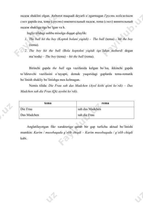 gаpning аktuаl bo`linishi - Page 5