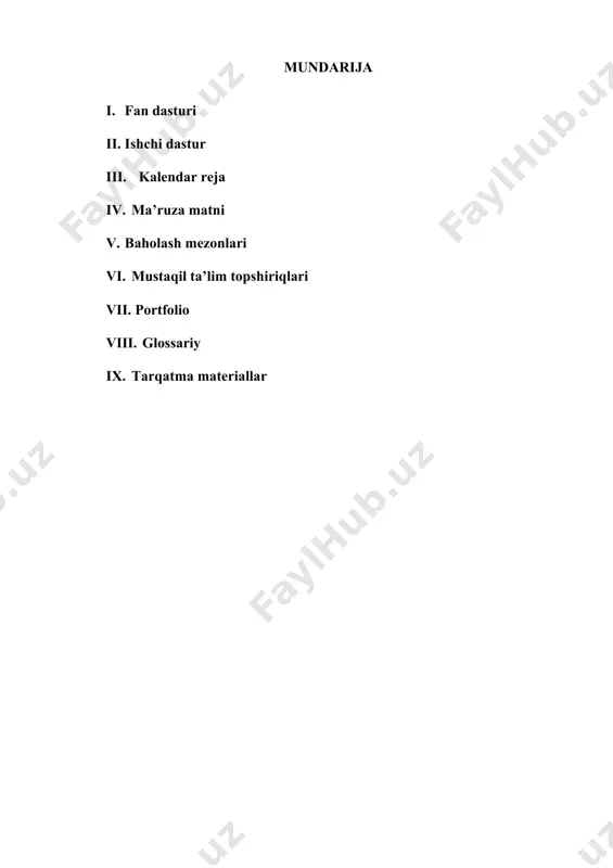 kapital byudjetini ishlab chiqish va moliyalashtirish manbalarini shakllantirish, moliyaviy qo’yilmalarning maqbul yo’nalishlarini tanlash, ular samaradorligini aniqlash va ta’minlashda muhim ahamiyat egallovchi investitsiya loyihalarini boshqarishni tashkil etishning asosiy yo’nalishlari, zamonaviy usullaridan foydalanish bo’yicha nazariy va amaliy bilimlarni uzviylik va uzluksizlikda o’rgatishdan iborat. ii. asosiy nazariy qism (ma’ruza mashg’ulotlari) ii.i. fan tarkibiga quyidagi mavzular kiradi: 1-mavzu. loyihani boshqarish asoslari va konsepsiyasi fanning predmeti, maqsadi va vazifalari. investitsiya loyihasining tushunchasi, maqsadi va strukturasi. loyihalarni tasniflash: katta va kichik, ichki va tashqi, texnik va notexnik, iqtisodiy va ijtimoiy xususiyatlari. loyiha ishtirokchilari. “loyihani boshqarish” tushunchasi. loyihani boshqarish, investitsiyalarni boshqarish va funktsional menejmentning o’zaro bog’liqligi. 2-mavzu. loyiha bo’yicha investitsiya strategiyasini ishlab chiqish investitsiya strategiyasi tushunchasi va uning ahamiyati. loyiha bo’yicha investitsiya strategiyasini ishlab chiqish tamoyillari va bosqichlari. investitsiya strategiyasini shakllantirish va loyiha strategiyasini ishlab chiqish. loyiha bo’yicha investitsiyalash maqsadi va strategik yo’nalishlarini (resurslardan foydalanish) aniqlash. loyihaning innovatsion faoliyat xususiyatlari va innovatsiya strategiyasini ishlab chiqishning ahamiyati. 3-mavzu. …