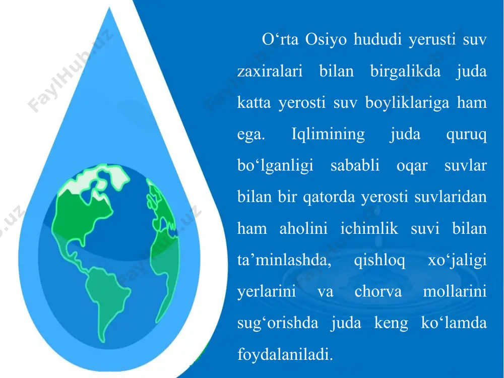 o‘rta osiyo yerosti suvlari 7-sinf - Page 3
